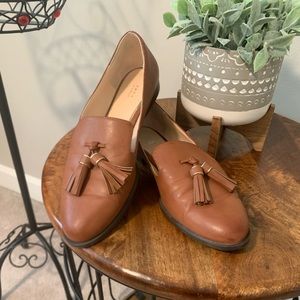 ZARA | Leather Loafters